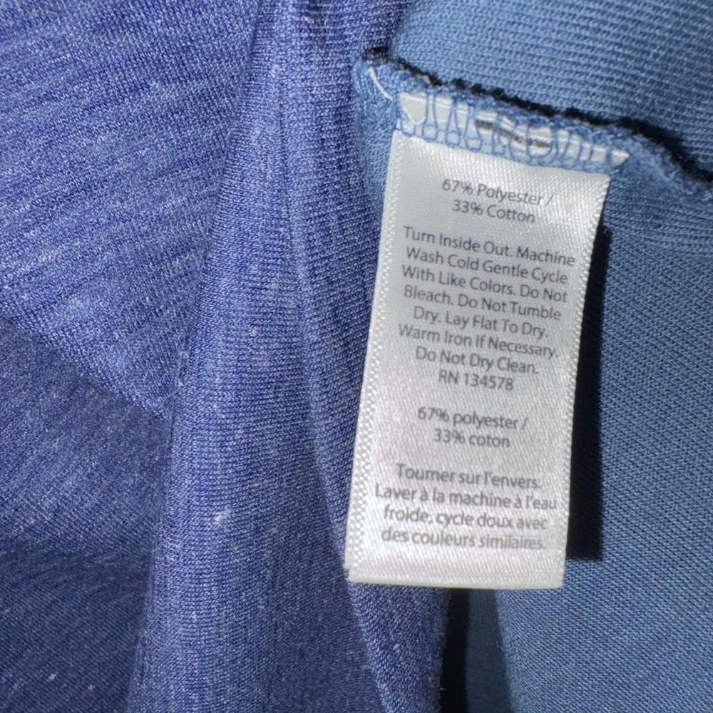 Vineyard Vines Women's Heathered Blue Sweatshirt - Picture 7 of 8